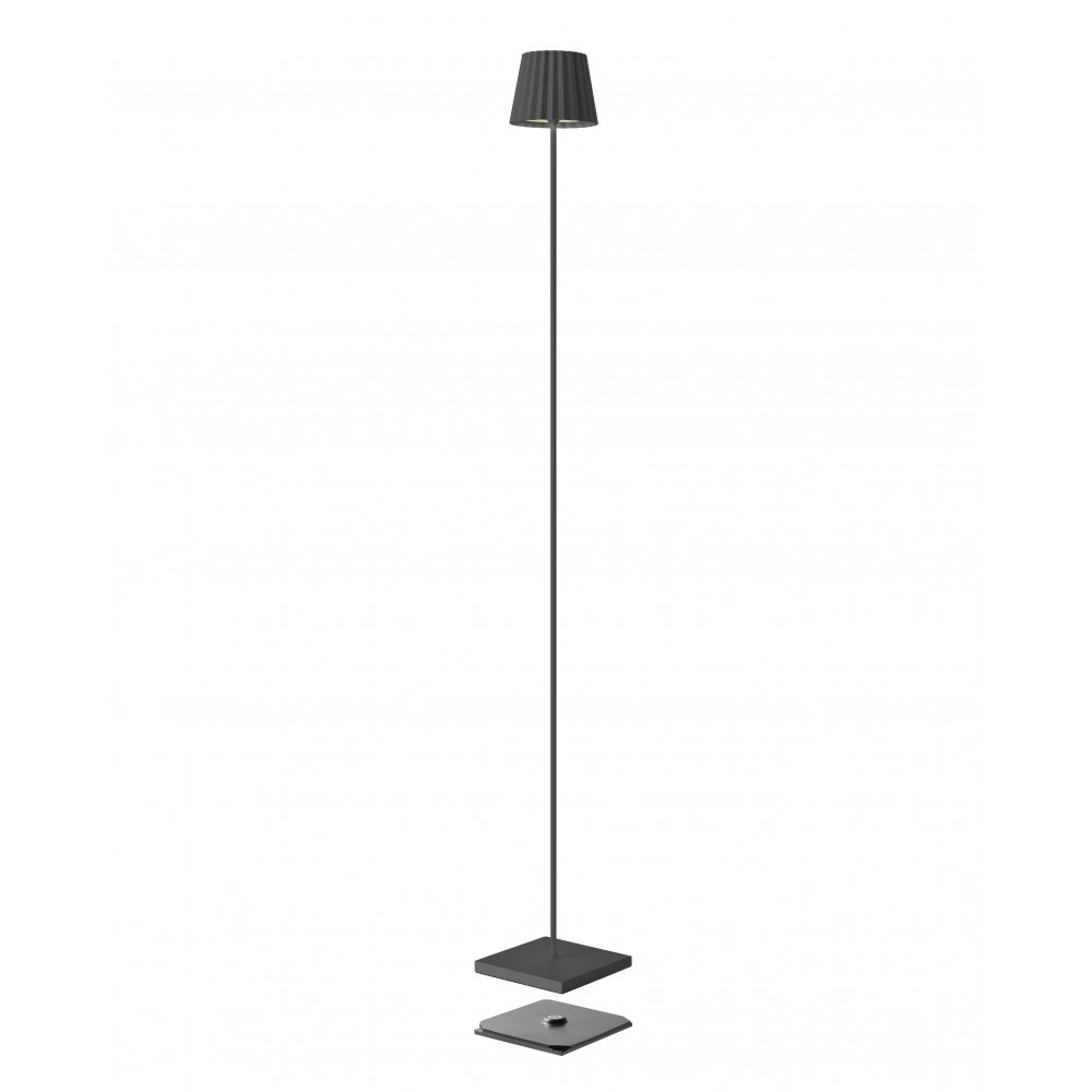 Anthrazitgraue Außenstehleuchte 120 cm TROLL 2.0