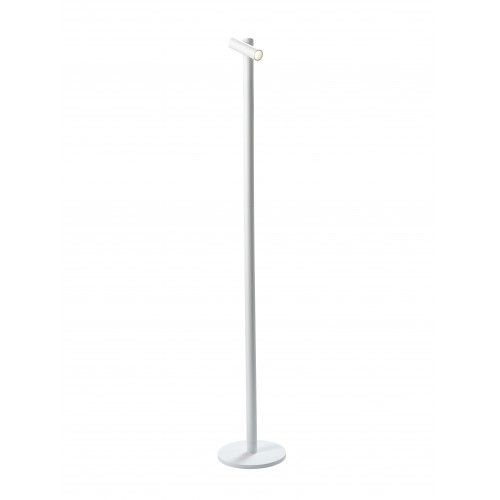 Poste de luz branco 120 cm tubo