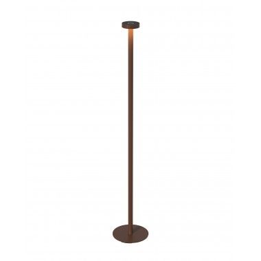 Lâmpada de assoalho de ferrugem 120 cm de 2