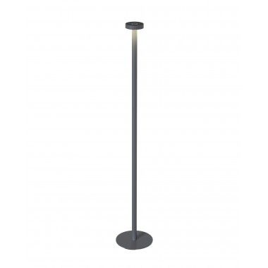 Anthrazitgraue Stehleuchte 120 cm BORO 2