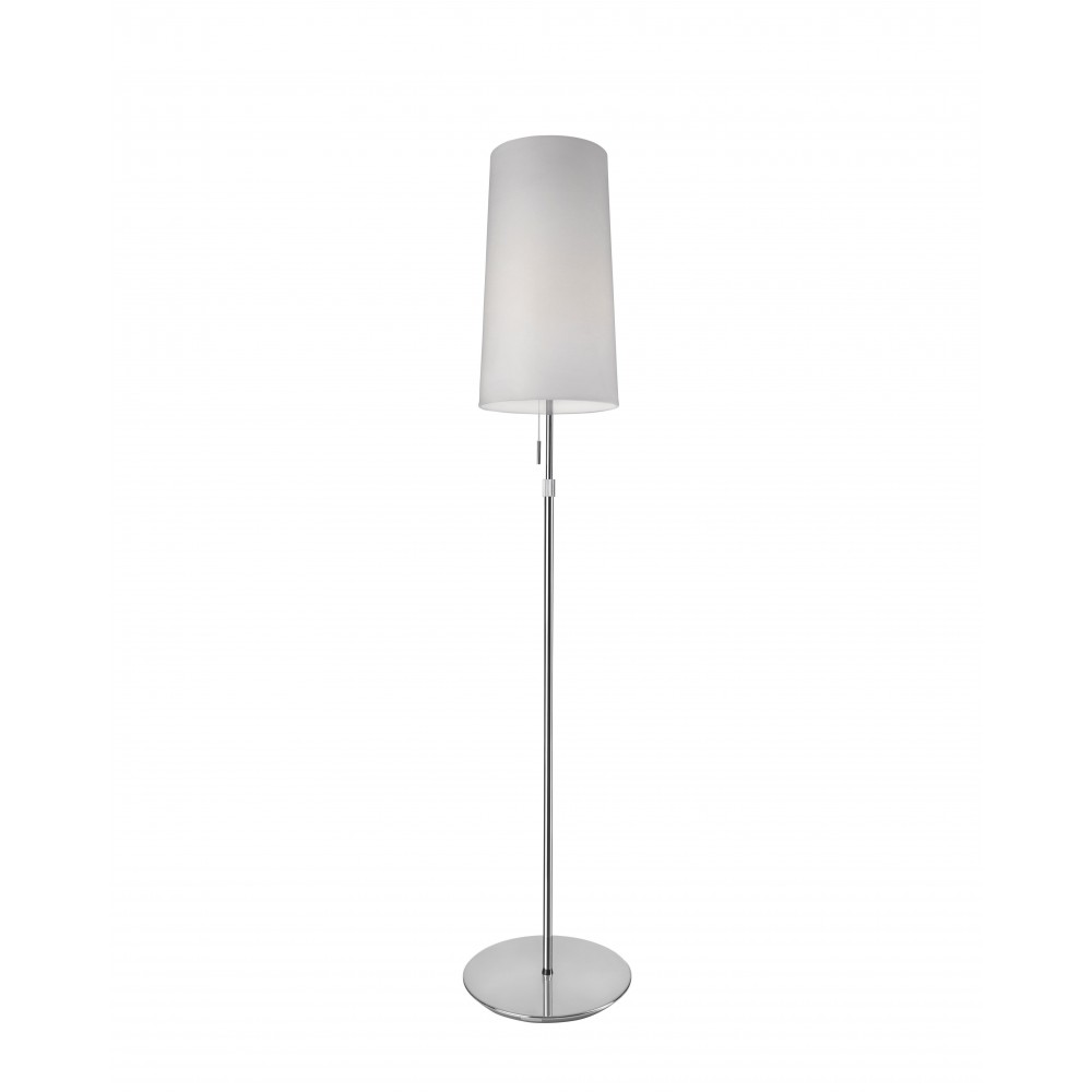 Lampaadaire Têxtil Blanc Hauteur Réglable Verona