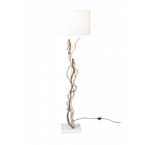 COMPLEMENTOS Tischlampe aus Rindeholz