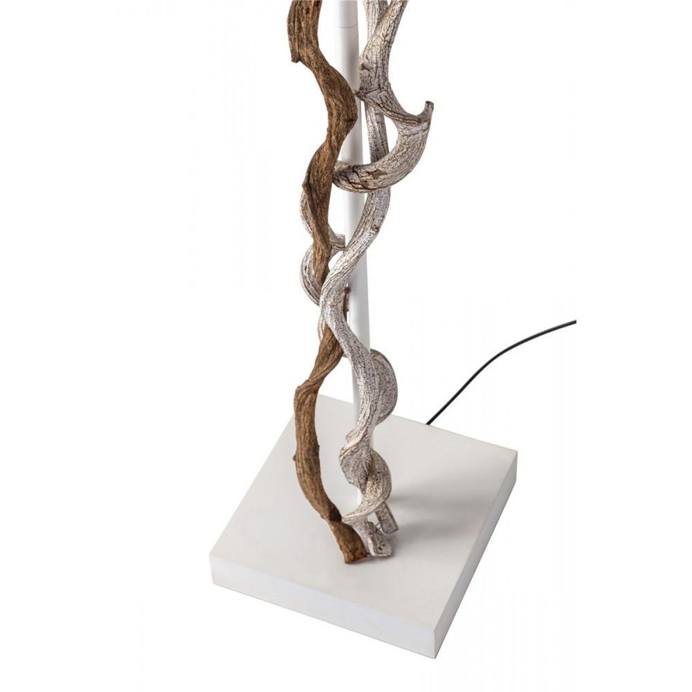 COMPLEMENTOS Tischlampe aus Rindeholz