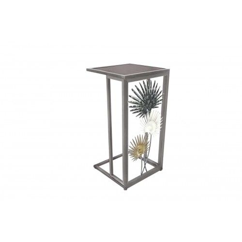 Decoração de Sallette Palmes 70 cm de ferro de ferro