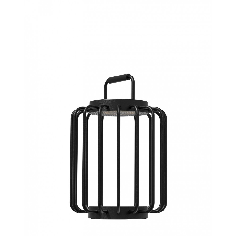 Lâmpada ao ar livre negra de Dimmable 33 cm Bangkok