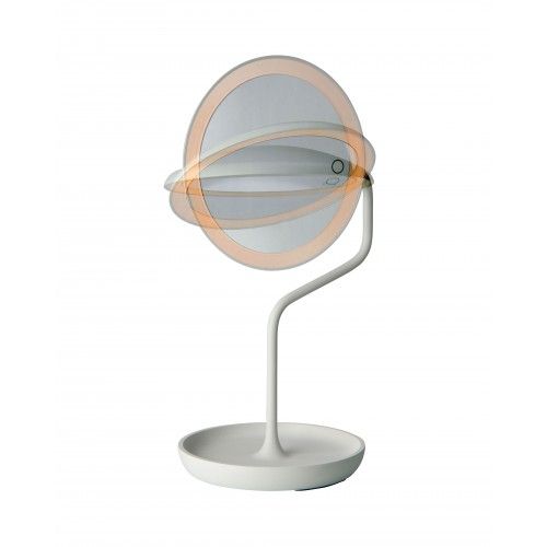 Espejo de aumento LED VERSAILLES blanca Villeroy & Boch — espejo inclinado y función orientable