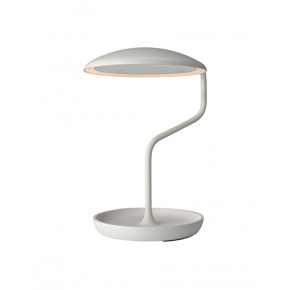 LED magnifying mirror VERSAILLES white Villeroy & Boch — side profile of the lamp