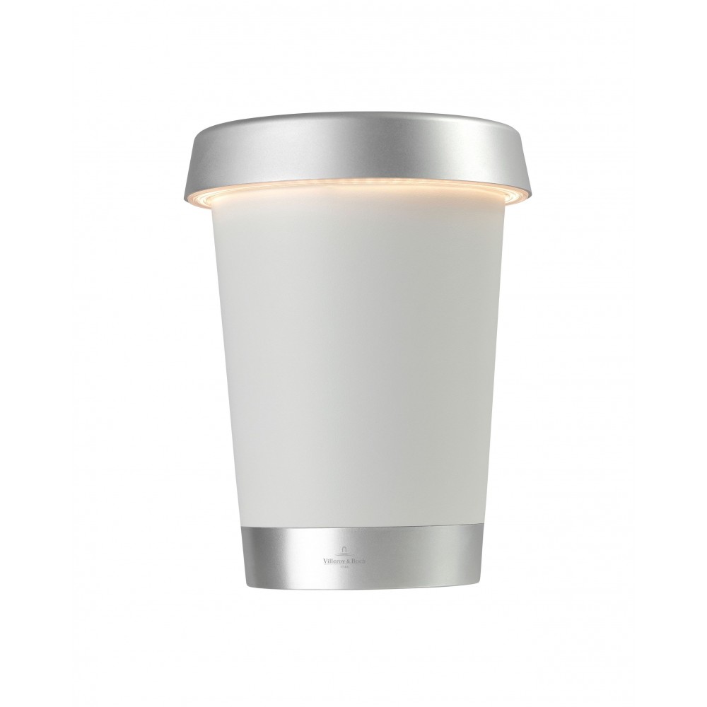 Refresher de vinho LED integrado Bordeaux branco