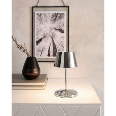 Lâmpada exterior Chrome 20 cm Seul 2.0 2