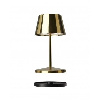 Gouden buitenlamp 20 cm SEOUL 2.0