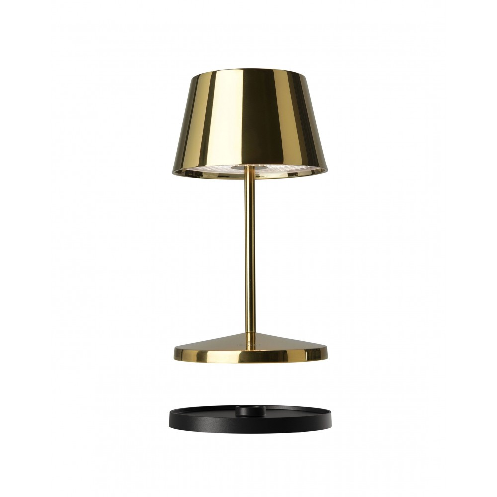 Lâmpada ao ar livre dourado 20 cm Seul 2.0