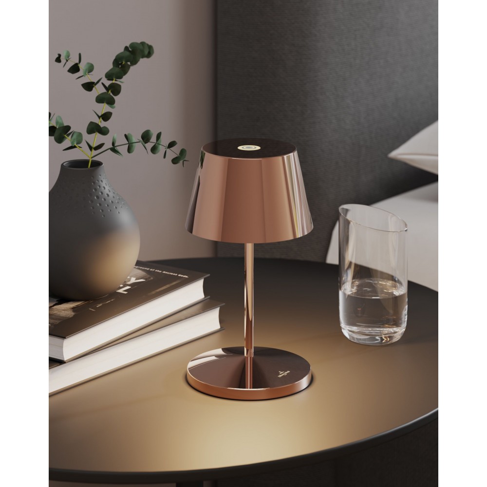 Lâmpada ao ar livre de ouro rosa 20 cm Seul 2.0