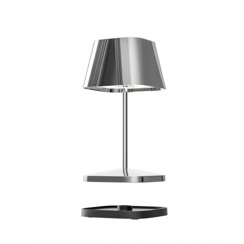 Lâmpada Exterior Chrome 20 cm Neapel 2.0