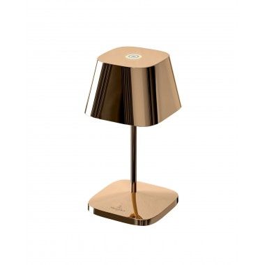 Lâmpada ao ar livre de ouro rosa 20 cm Nahapel 2.0