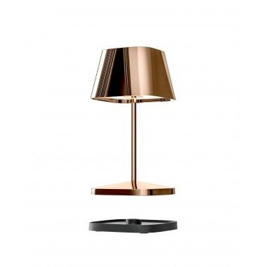 Lâmpada ao ar livre de ouro rosa 20 cm Nahapel 2.0 2