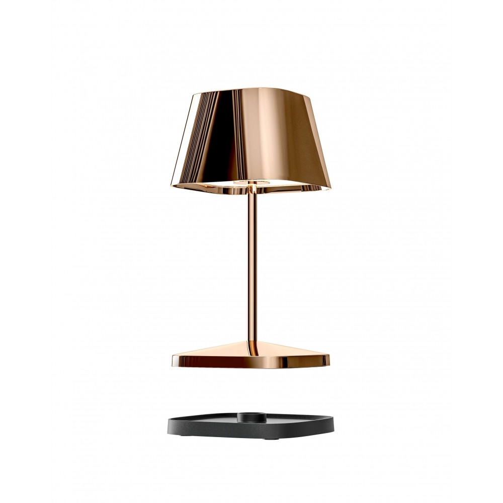 Lâmpada ao ar livre de ouro rosa 20 cm Nahapel 2.0
