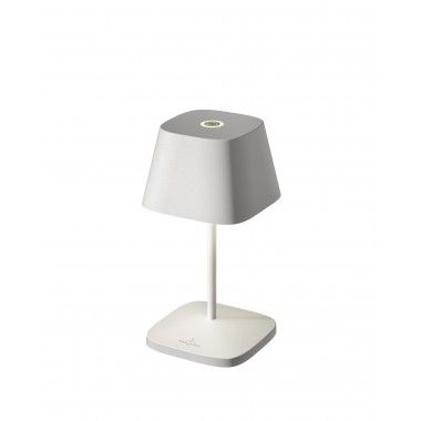 Lâmpada ao ar livre branco 20 cm Neapel 2.0