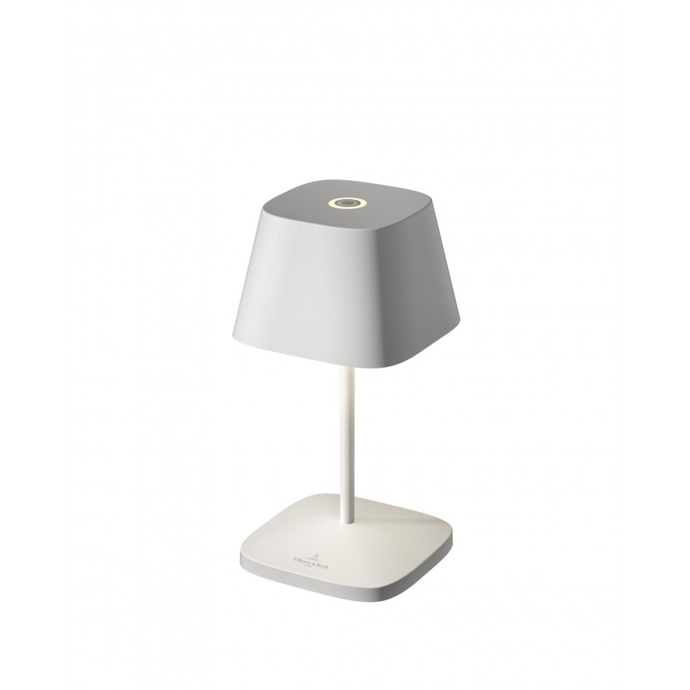Lâmpada ao ar livre branco 20 cm Neapel 2.0