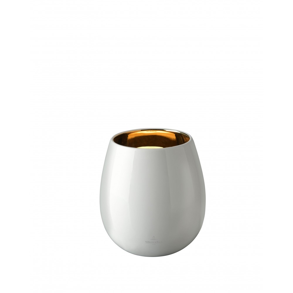 Lâmpada de bateria branca 15 cm Mumbai