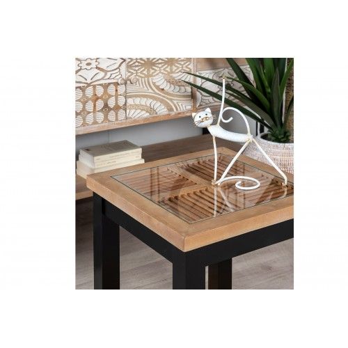 Tavolino in tondino di legno 50 cm ORIGINALE