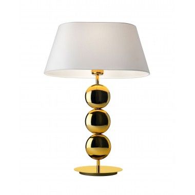 Têxtil de design de lâmpada de mesa branco 55 cm Sofia
