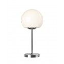 Table lamp design metal cromo 42 cm STIRLING