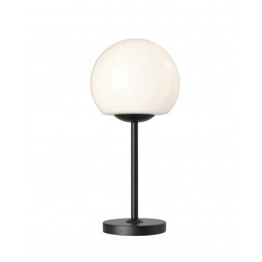 Lâmpada de mesa de design de metal preto 42 cm Stirling