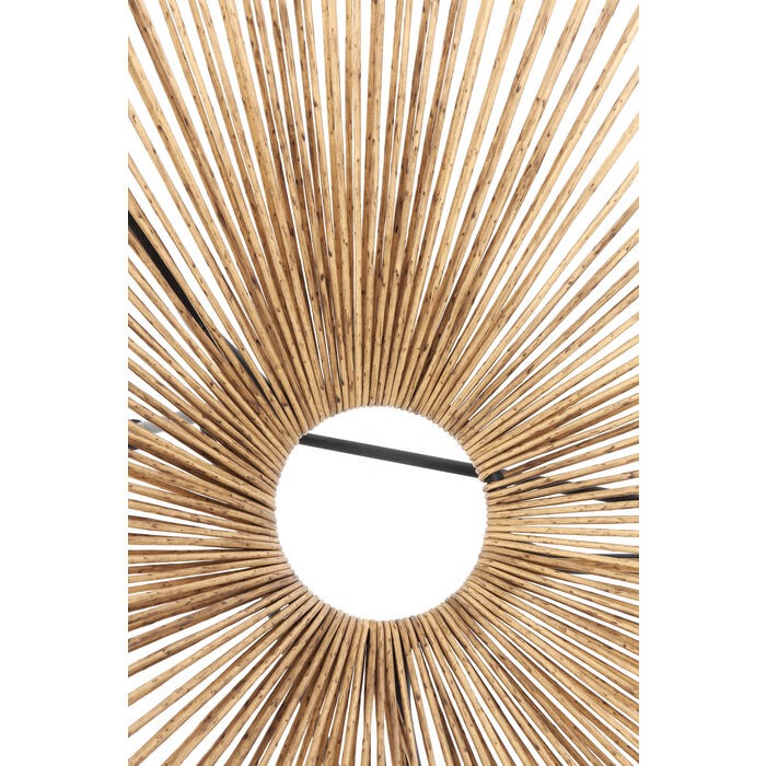 Poltrona da giardino SPAGHETTI NATURE seduta intrecciata naturale KARE Design — dettaglio dell’intreccio della seduta (10)