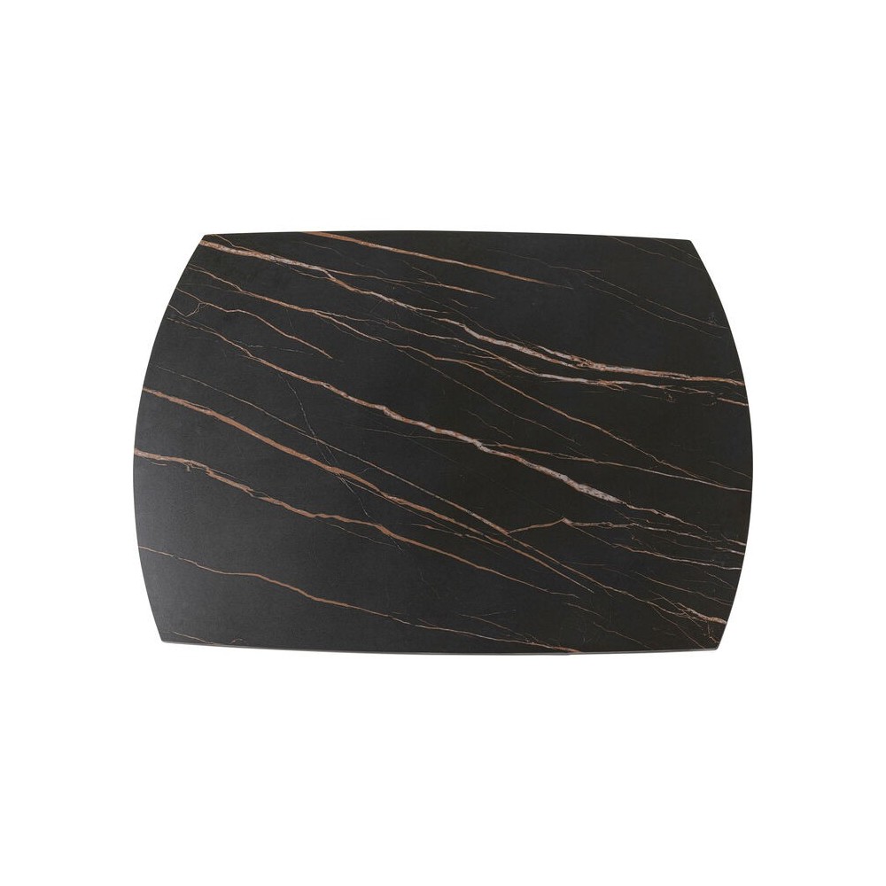 Mesa extensible negra 120-180 cm TWIST
