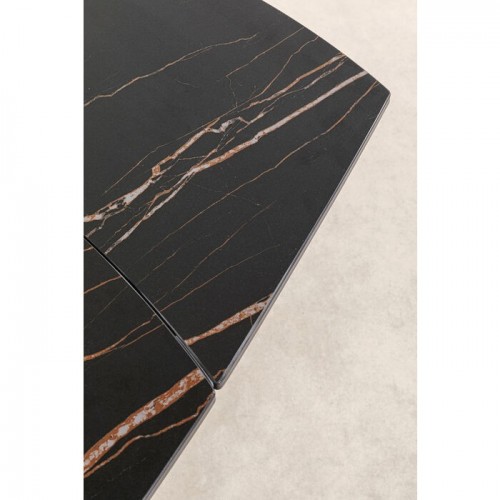 Mesa extensible negra 120-180 cm TWIST