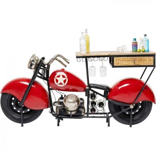 MOTO vintage design red bar table
