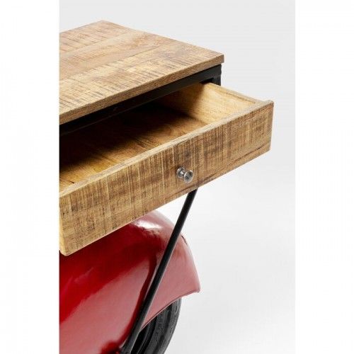 Roter Stehtisch im Vintage-Design von MOTO