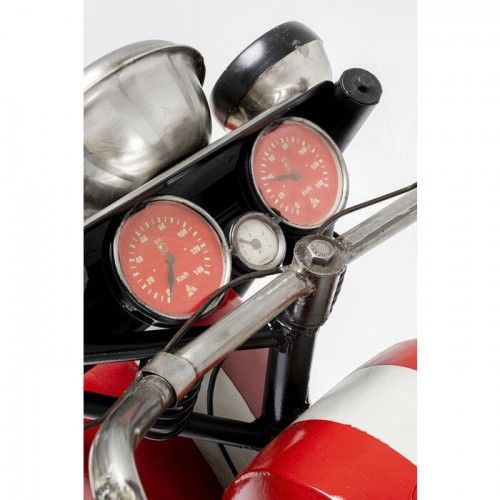 Roter Stehtisch im Vintage-Design von MOTO