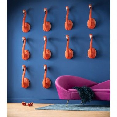 Decoração de Parede Flamingo Rose Road 2
