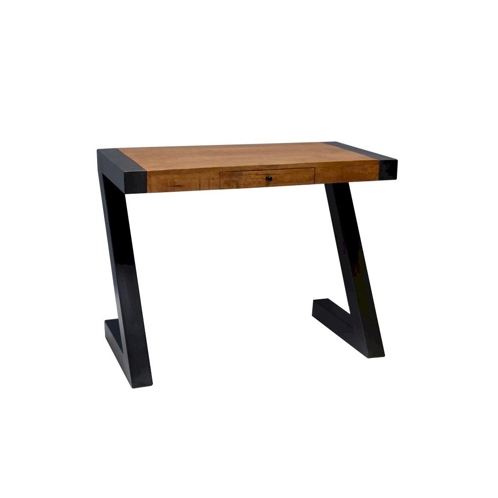 Metalen houten console 1 lade ABISKO