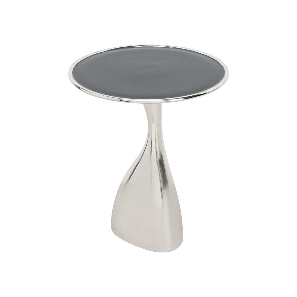 Silver side table 36 cm Spacey