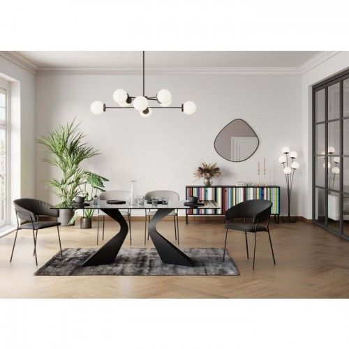 Buffet CONCERTINA façade multicolore KARE Design — mise en situation dans un intérieur (4)