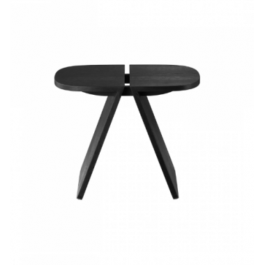 Mesa lateral preto carvalho cor 30x55 cm avio Blomus - 1