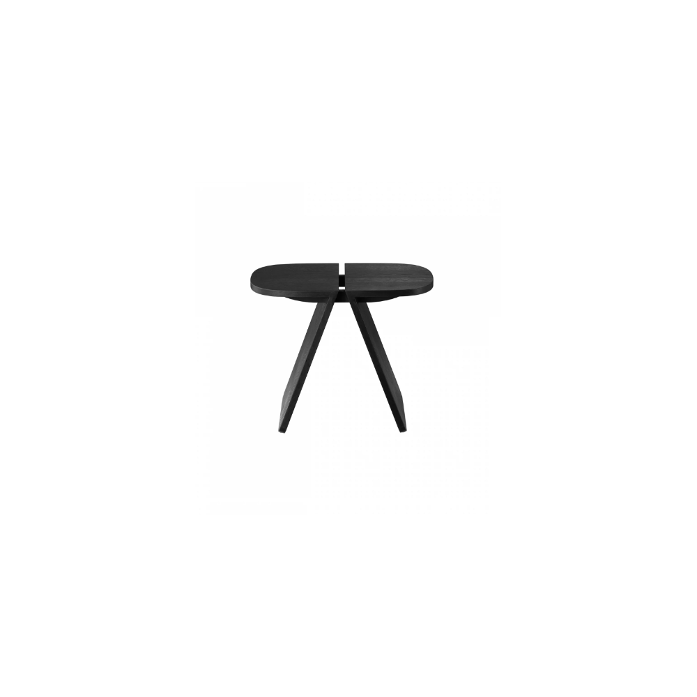 Mesa lateral preto carvalho cor 30x55 cm avio Blomus - 1