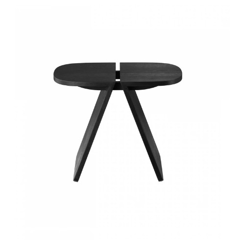 Mesa lateral preto carvalho cor 30x55 cm avio Blomus - 1