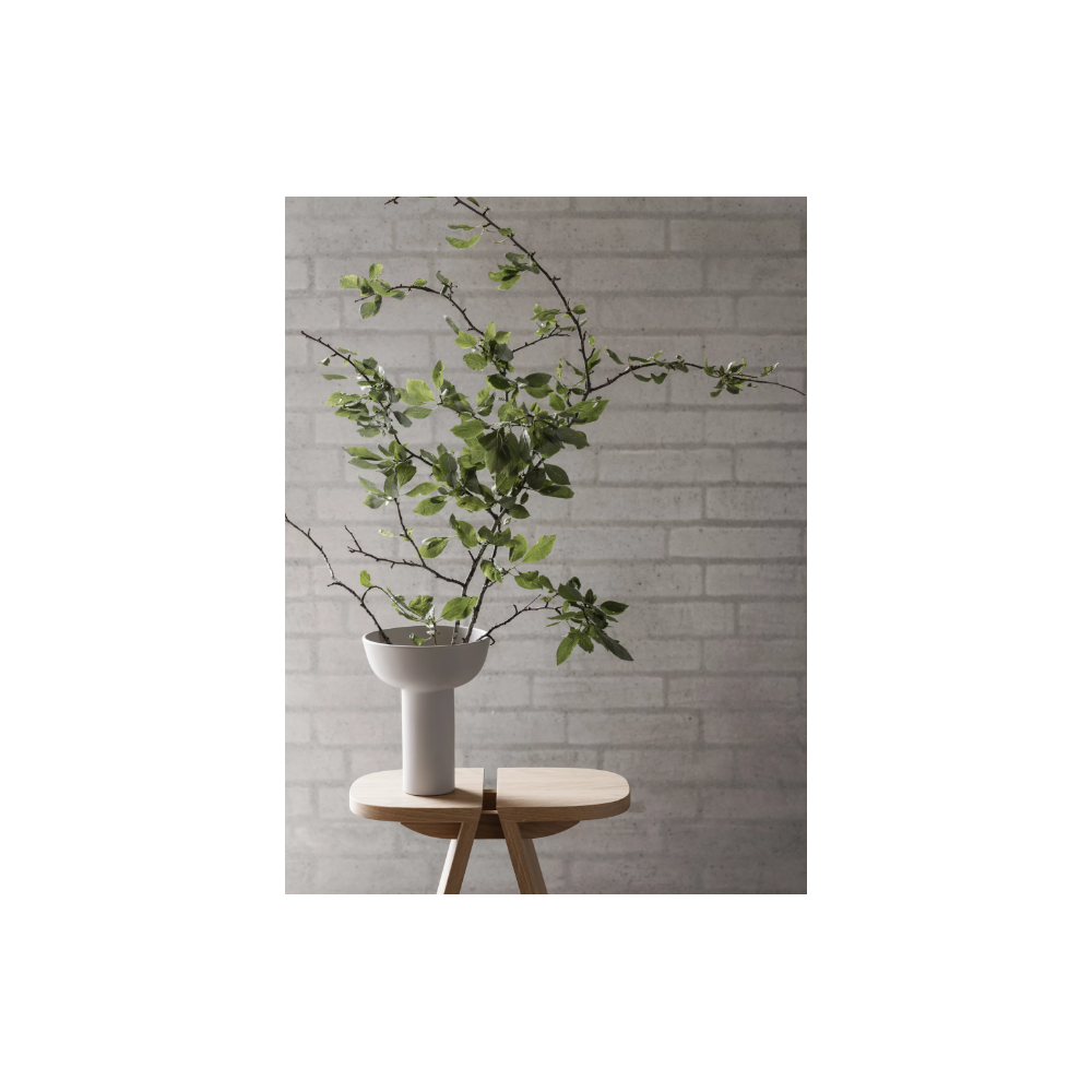 Tamborete de cor de carvalho natural 23x38 cm Avio Blomus - 4