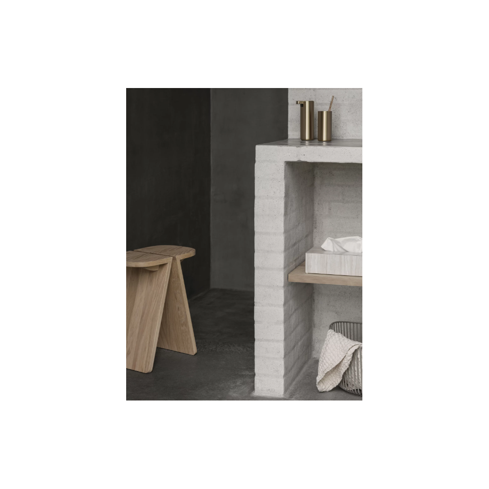 Natural oak stool 23x38 cm AVIO Blomus - 6