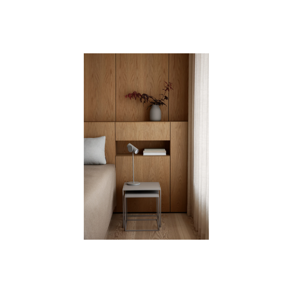 Set de 2 tables d'appoint gris clair 40 cm FERA Blomus - 2