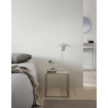 Set of 2 extra tables light grey 40 cm FERA Blomus - 3