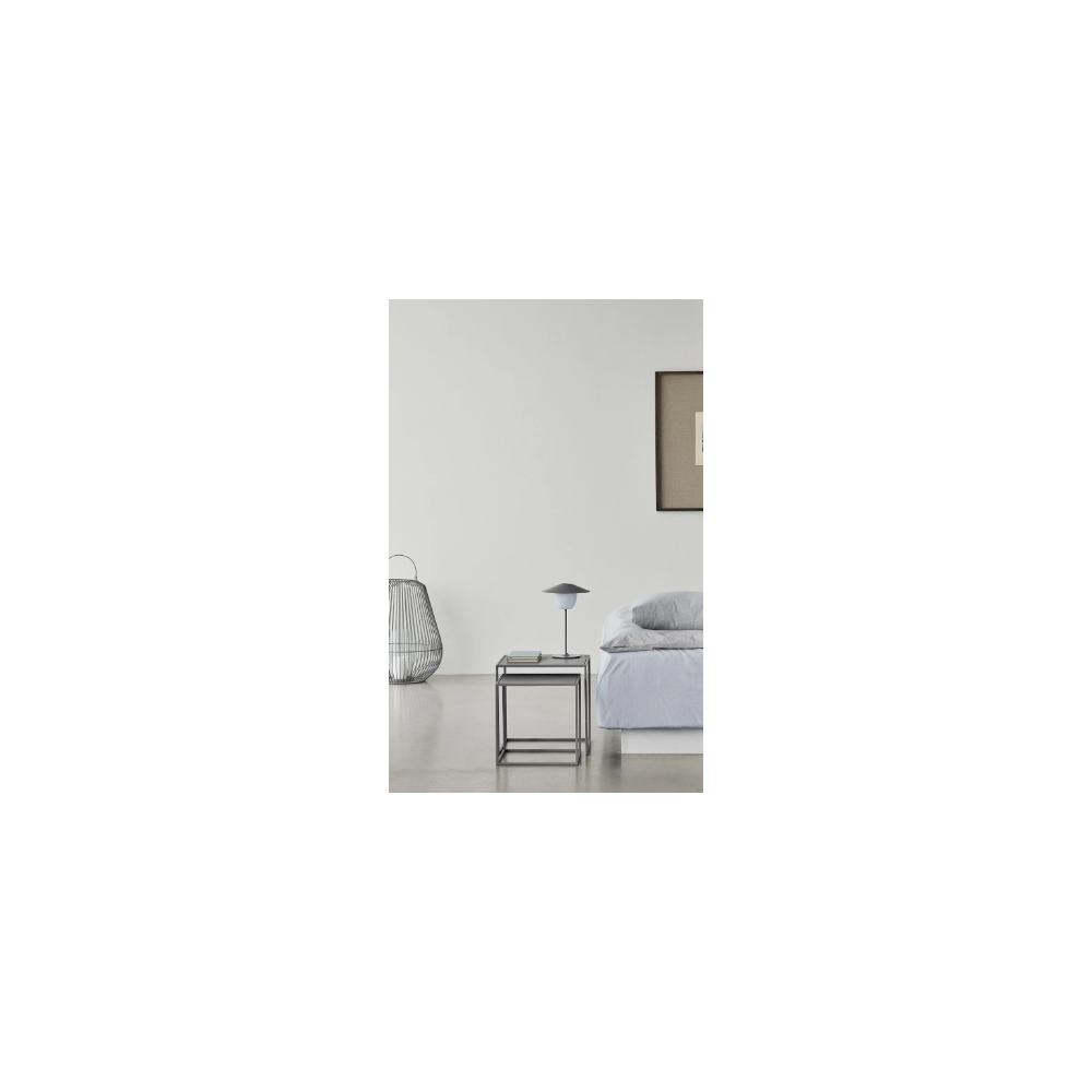 Set de 2 tables d'appoint gris clair 40 cm FERA Blomus - 4