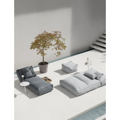Almofada cinza clara 45x45cm ficar cinza 45x45cm estadia blomus Blomus - 2