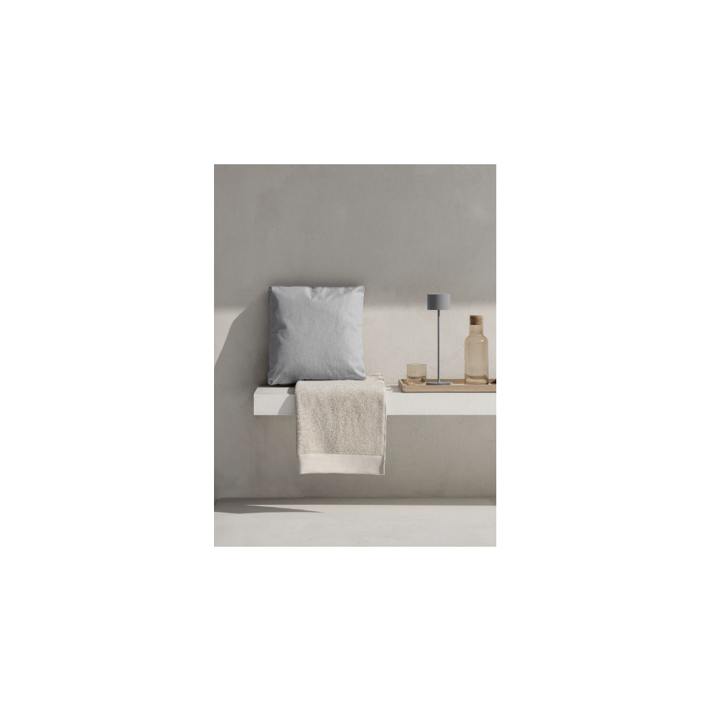Almofada cinza clara 45x45cm ficar cinza 45x45cm estadia blomus Blomus - 3