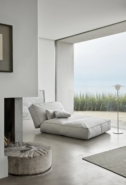 Square outdoor cushion STAY cloud white Blomus