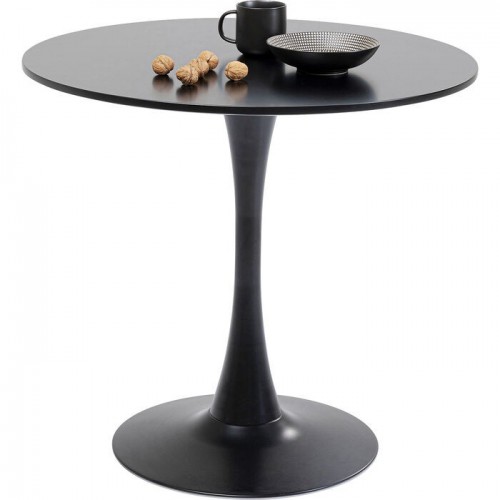 Table de salle à manger SCHICKERIA noir KARE Design — mise en situation dans un intérieur