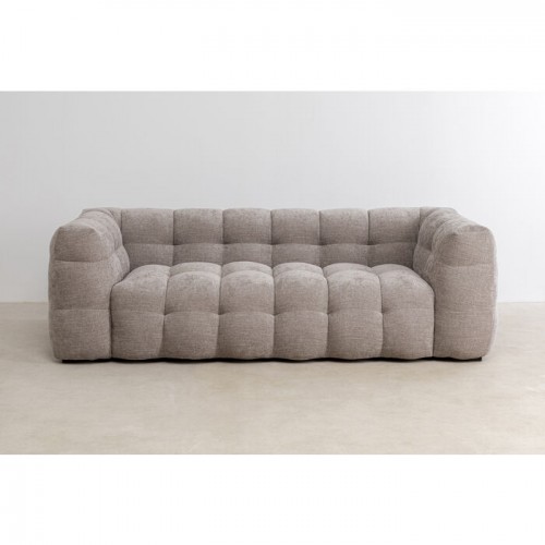 Canopy 3 seats velvet gray 240cm SALAMANCA Kare design - 3